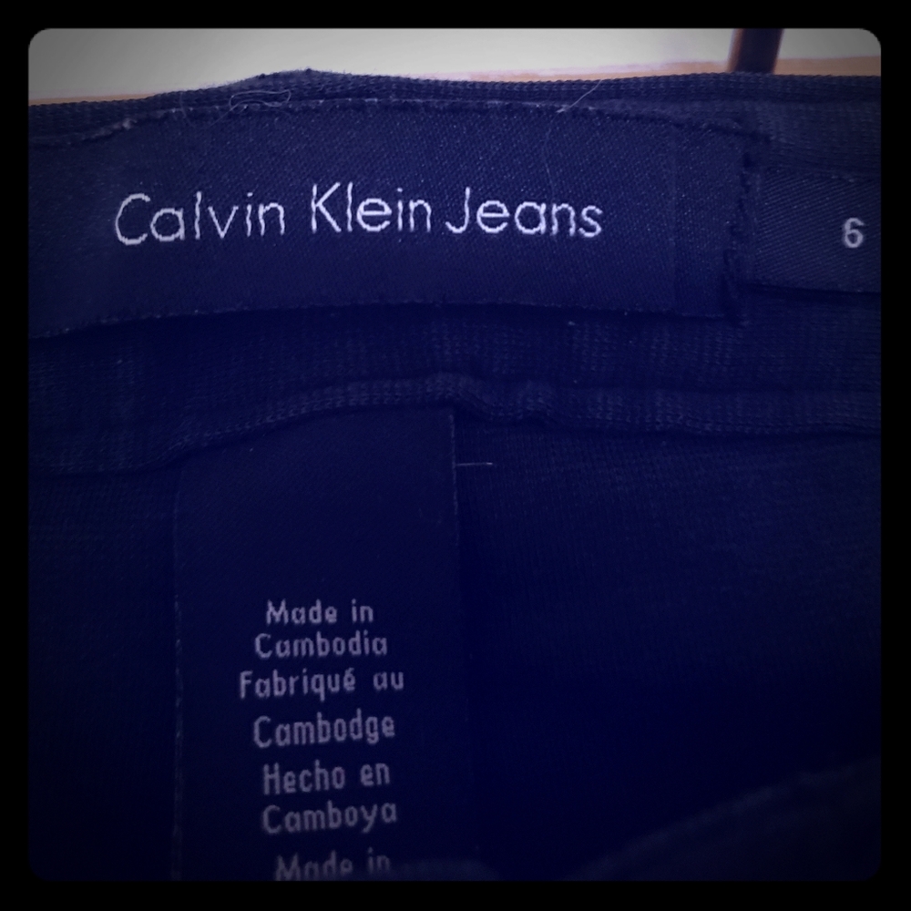 🍄2for45🍄C. Klein Black Skinny 'jean' style Pants